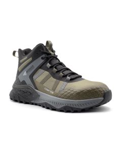 FSIA8811-9.5EE image(0) - Avenger Work Boots Aero Trail Mid - Men's - CT|EH|SR|SF|WP|B&W - Olive / Grey - Size: 9.5 - 2E - (Extra Wide)