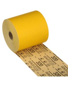 MMM02791 image(0) - 3M  Stikit Gold Sheet Roll 02791, 320, 4-1/2-inch x 45 yd (115mm x 41 m)