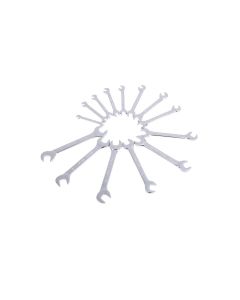 SUN9914MA image(0) - SUNEX 14-PC Metric Wrench Set, Full Polish