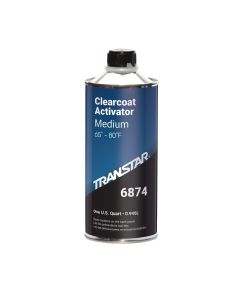 Transtar Autobody Products 6874 - 6800 Series Extra Solids Activator - 1 qt Can - Clear - Liquid - Use With: Acrylic Urethane Clearcoat