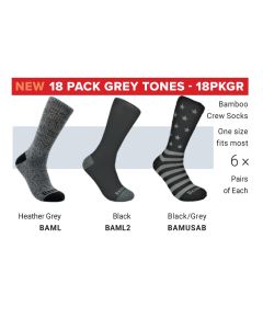 RDBRDB12PKS image(0) - Redback 12 pair Variety Shorty Sock Bundle