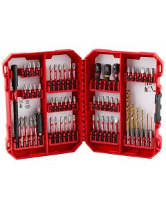 MLW48-32-4097 image(2) - Milwaukee Tool SHOCKWAVE Impact Duty Drill & Drive Set - 60PC