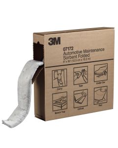 3M OIL SPILL FOLDED PADS 5" x 50' PER BOX