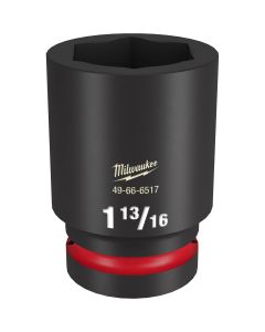 Milwaukee Tool SHOCKWAVE Impact Duty  1"Drive 1-13/16" Deep 6 Point Socket