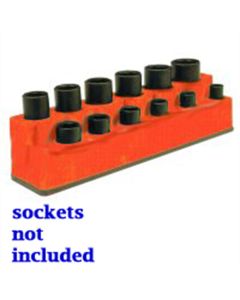 MTS1381 image(1) - Mechanic's Time Savers SOC HOL 3/8 IMP RED MAG BASE