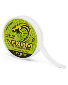FDPVM1500-10 image(0) - Tub O' Towels VENOM PTFE Tape, 1500 x 1/2-inch