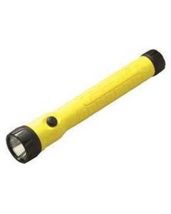 STL76412 image(0) - Streamlight 260 Lumen PolyStinger LED HAZ-LO Flashlight - 120V/100V AC/12V DC - Yellow