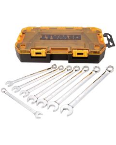DWTSWMT73810 image(0) - DeWalt 8pc Combination Metric Wrench Set