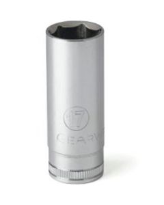KDT80149 image(0) - GearWrench 1/4 Inch Drive 6 Point Deep Metric Socket 14mm