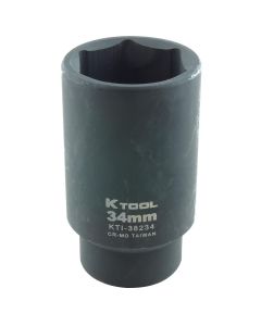 KTI38234 image(1) - K Tool International SOC IMP MET 1/2DR 34MM