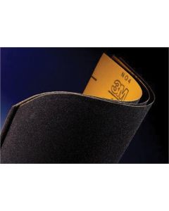 3M Imperial Wetordry 01999 401Q Series Abrasive Sheet, 9 in W x 11 in L, 3000 Grit, Fine Grade, Black