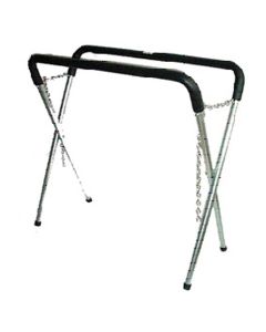 HIT95022 image(0) - High Teck Products 95022 Assembled Portable Workstand, 46 in H, 500 lb Load, Foam Padded Top and Tubing