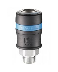 PRVISG111254VALB image(0) - Prevost Pneumatic Hose Coupling: 3/4 Inch Thread, 1/2 Inch Body Diameter Industrial Interchange