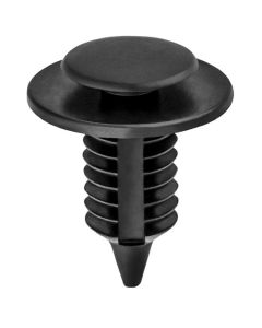 AVC17124 image(0) - AUVECO 17124 Double Head Type 7 Trim Panel Retainer, (1/2 in Dia Top x 3/4 in Dia Bottom) Head, Nylon, Black