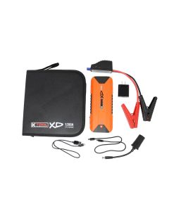 KTIXD8008 image(1) - K Tool International Compact Jump Starter 1200 amp, 12-volt, 16,000mAh