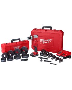 Milwaukee Tool M18 FORCE LOGIC 6T Knockout Tool 1/2" - 4" Kit