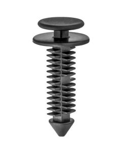 AUVECO AP11671 Double Head Seat Back Panel Retainer, 1/2 in Dia Top x 5/8 in Dia Bottom Head, Nylon, Black