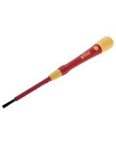 Wiha Tools Insul. PicoFinish Precision Slotted Screwdriver 3.5x60mm
