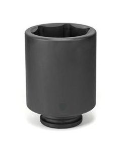 GRE6152D image(0) - Grey Pneumatic 1-1/2" Drive x 4-3/4" Deep Socket