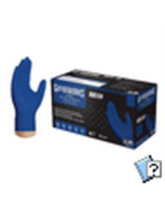 AMXGWRBN44100 image(1) - Gloveworks Royal Blue Med Nitrile - case