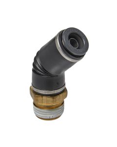 S.U.R.&R. 45 SWIVEL MALE ELBOW 3/8" TUBE X 3/8" NPT (2)