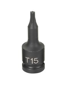 Grey Pneumatic 1/4" Drive x T15 Internal Star Impact Driver