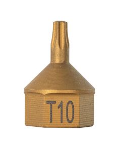 Mayhew T10 Torx&reg; Dual Drive Bit, 7/16" Drive