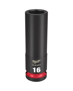 Milwaukee Tool SHOCKWAVE Impact Duty  1/2"Drive 16MM Deep 6 Point Socket