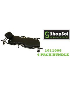 LDS1011006 image(0) - ShopSol ShopSol Wide Body, Heavy Duty Creeper (LDS1010903) 4-pack Bundle