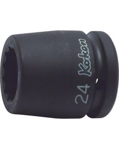 KKN16405M-18 image(0) - Ko-ken USA 16405M-18 3/4 Sq. Dr. Socket 18mm 12 point Length 50mm