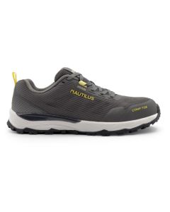 FSIN5300-10D image(0) - Nautilus Safety Footwear TRILLIUM - Men's Low Top Shoe - CT|EH|SF|SR - Grey - Size: 10 - D - (Regular)