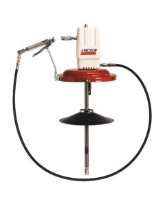 LIN917 image(1) - Lincoln Lubrication High Pressure 50:1 Pneumatic Air Operated 120 lb. Drum Barrel Pump