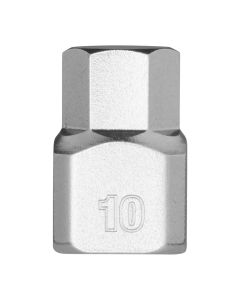 MLW45-34-1137 image(2) - Milwaukee Tool 1/4 Inch Drive 10mm Low-Profile Hex Bit Socket