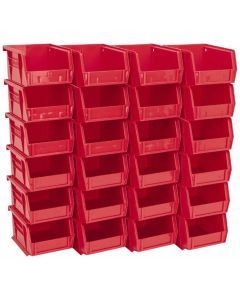 MRO89837017 image(0) - Msc Industrial Supply 4-1/8" Wide x 5-3/8" Deep x 3" High Hopper Stacking Bin