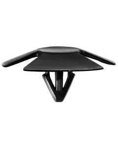 AVC20164 image(0) - AUVECO 20164 Single Head Type 2 Hood Insulation Retainer, 30 mm Dia Head x (8 mm Dia x 12 mm L) Stem, Nylon, Black