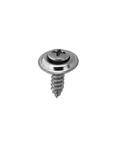 AUVECO AP2771 Phillips Oval Head Sems A/AB Point Countersunk Washer Tapping Screw, #8 Screw x #6 Head x 5/8 in L