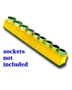 MTS1283 image(1) - Mechanic's Time Savers SOC HOL 1/2 MAG YELLOW NEON