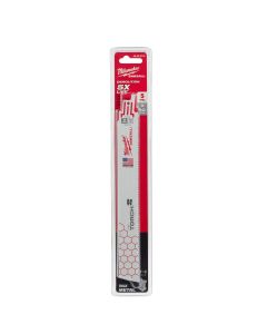 MLW48-01-2703 image(1) - Milwaukee Tool 9" 10 TPI  The Torch SAWZALL Blades (10 PK Bulk)