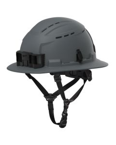 MLW48-73-1664 image(2) - Milwaukee Tool BOLT Gray Full Brim Vented Safety Helmet &hyphen; Type 2, Class C
