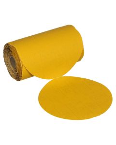 MMM09305 image(0) - 3M  Stikit Gold Abrasive Disc Roll 09305, 220, 5-inch (125mm), No Hole