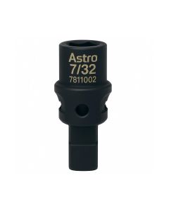 AST7811002 image(0) - Astro Pneumatic 1/4 Drive 7/32 Low Profile Nano Impact Socket