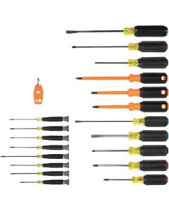 KLE85805 image(0) - Klein Tools All-Purpose Screwdriver Set, 5-Piece