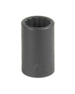GRE1115M image(1) - Grey Pneumatic 3/8" Drive x 15mm 12 Point Standard Socket