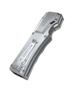 MXN04040 image(1) - Maxxeon SearchPoint SHIFTER 1500 Lumen Rechargeable Handheld Flashlight - Steel