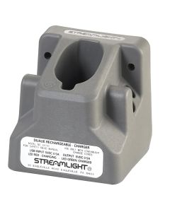 Streamlight Charger Holder - Dualie Rechargeable - Gray