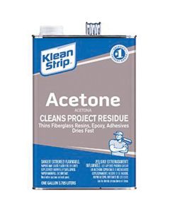 Klean Strip QAC18 Thinner, 1 qt Can, Clear