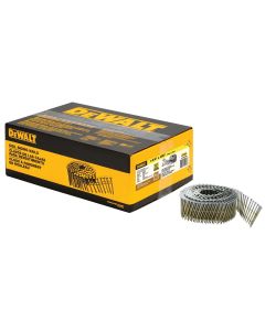 DWTDWC5R80BDG image(1) - DEWALT 1-3/4 in. x 0.080 in. 15&deg; Coil Siding Galvanized Ring Shank Nail