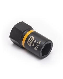 KDT84761 image(0) - GearWrench 3/8 Inch Drive Bolt Biter Impact Extraction Socket 11mm [7/16 Inch]