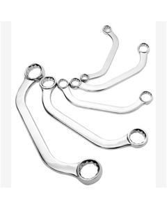 SUN993503 image(0) - Sunex 9/16 in.x5/8 in. Half Moon Dbl B/E W