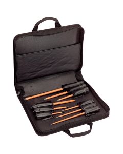 KLE33532INS image(0) - Klein Tools Screwdriver Set, 1000V Insulated Slotted and Phillips, 2-Piece